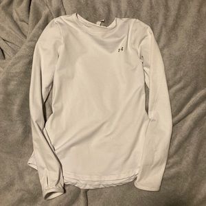 White under armour long sleeve